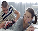 Sexy teenager cum covered after bigcock suck and fuck in hd